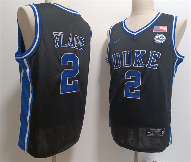 Youth Black Duke Blue Devils ACTIVE PLAYER Custom Stitched Basketball Jersey